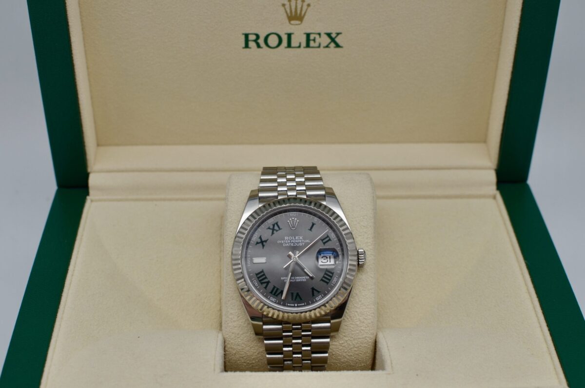 rolex datejust 41 wimbledon