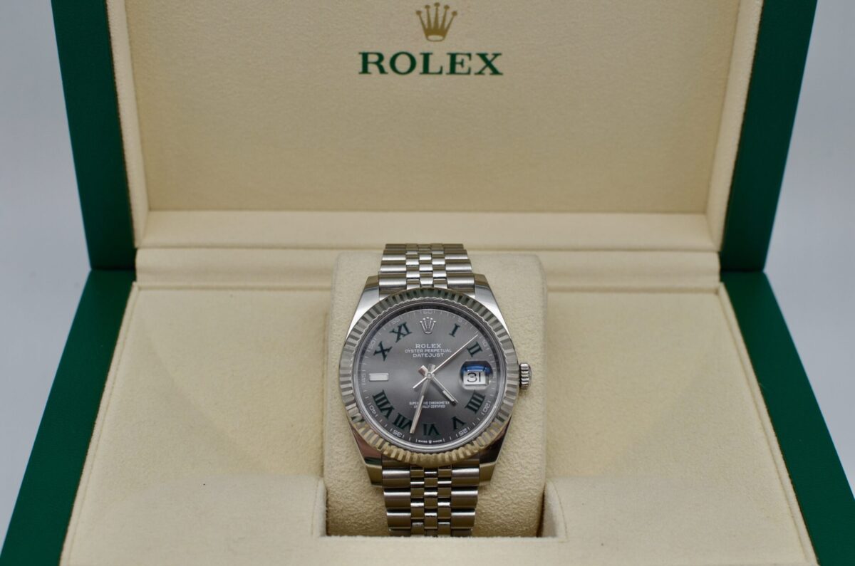 rolex datejust 41 wimbledon