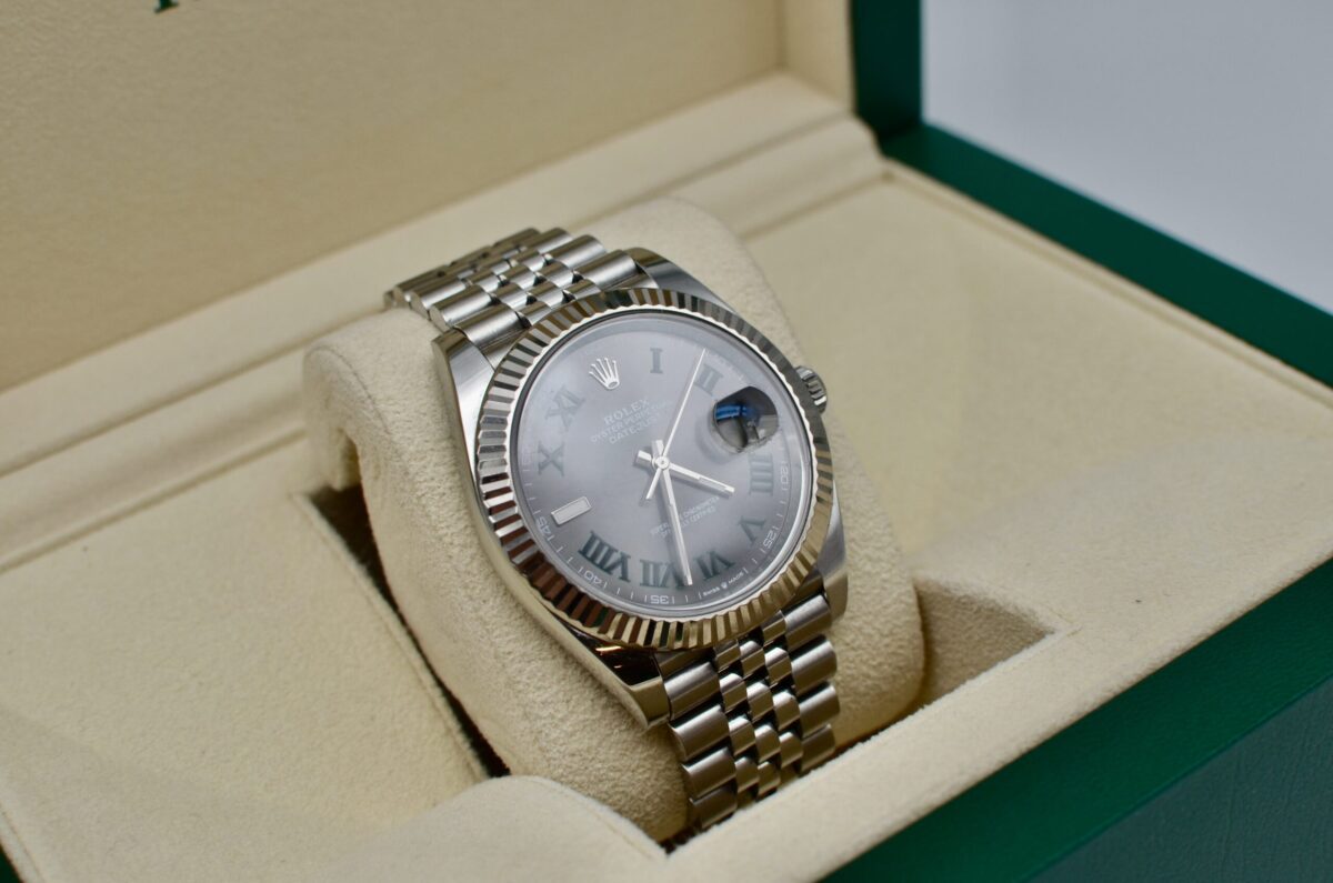 rolex datejust 41 wimbledon