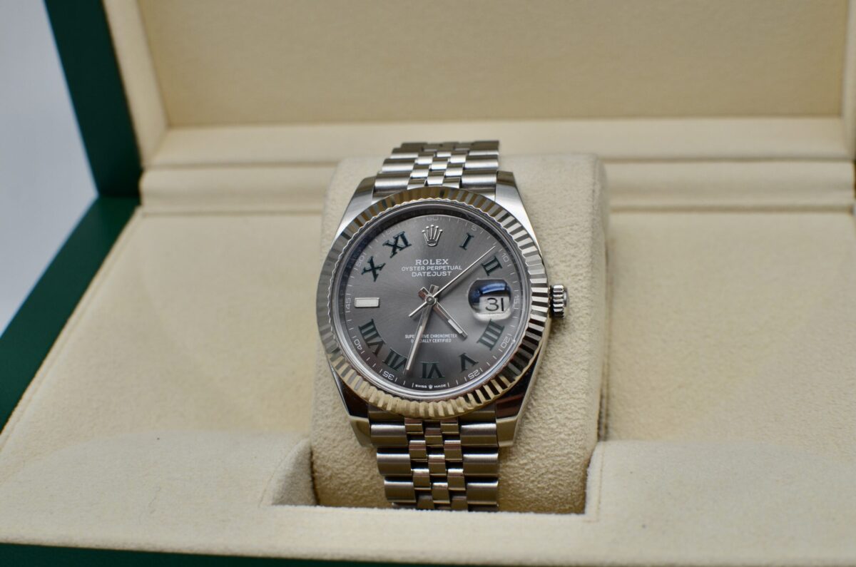 rolex datejust 41 wimbledon