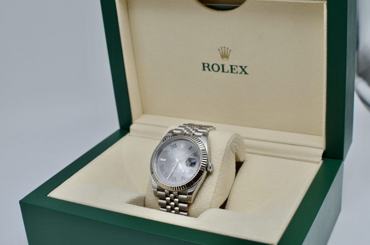 rolex datejust 41 wimbledon