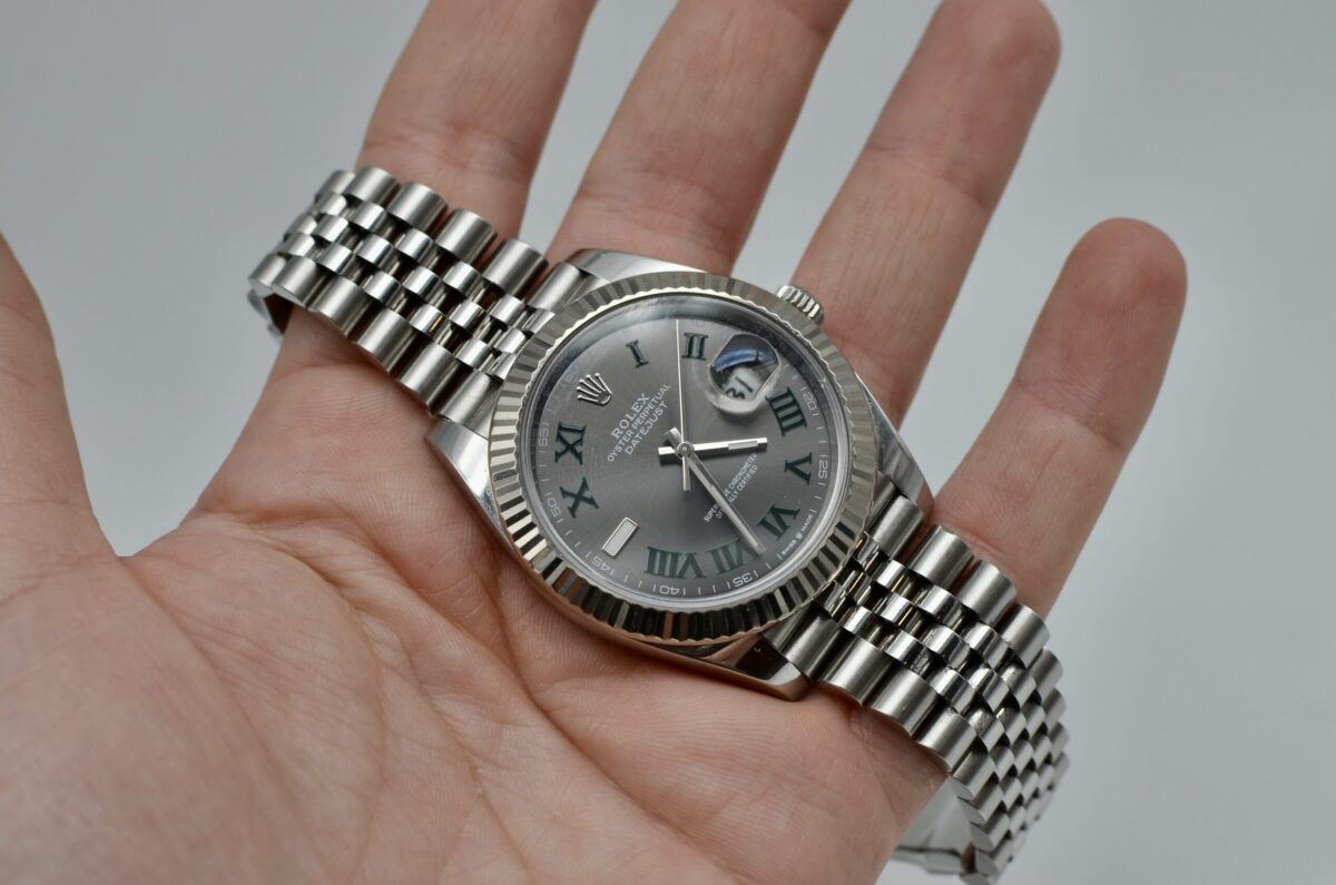 rolex datejust 41 wimbledon