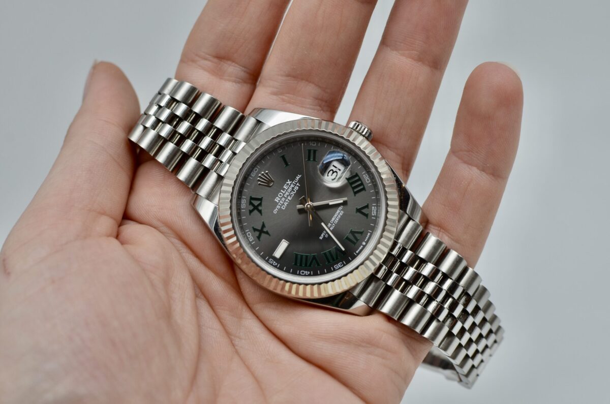 rolex datejust 41 wimbledon