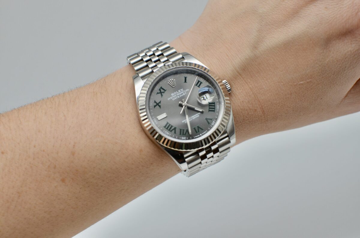 rolex datejust 41 wimbledon