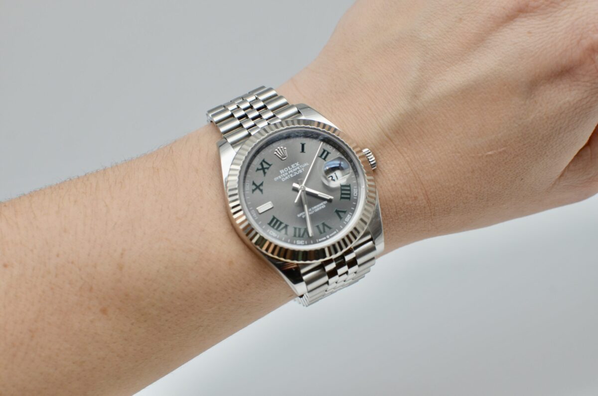 rolex datejust 41 wimbledon