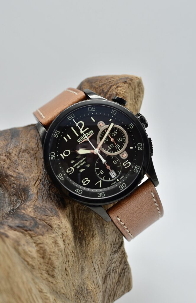 Vulcain aviator instrument on sale chronograph