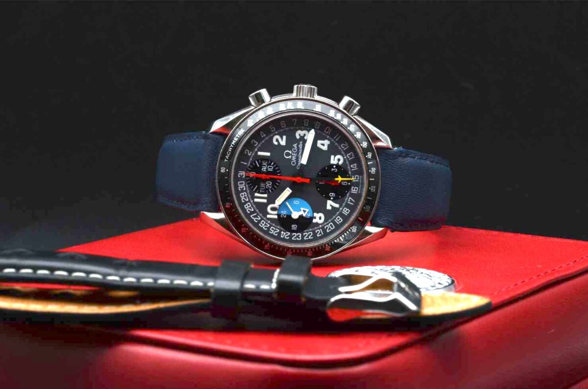 Omega Speedmaster Schumacher Triple Date Chrono MK40