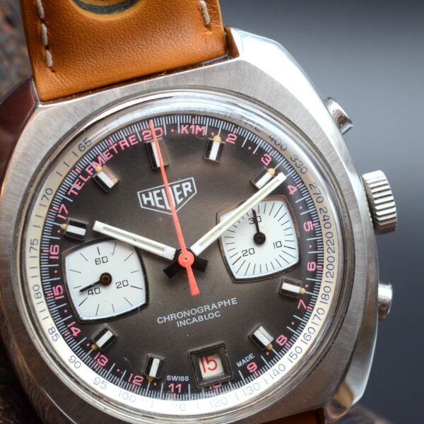 Heuer Carrera red Tachy-3647