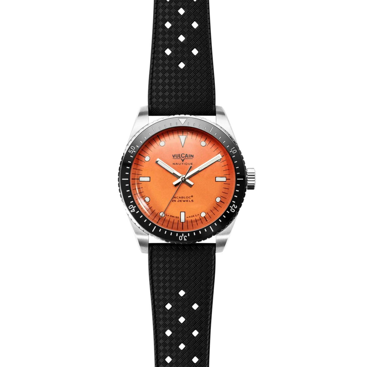 Vulcain Skindiver Nautic Orange