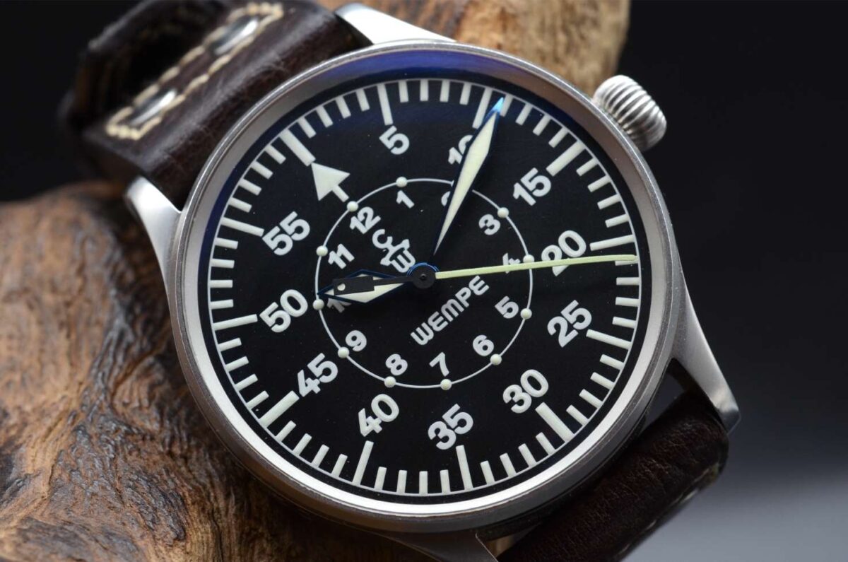 Wempe Fliegeruhr Pilot