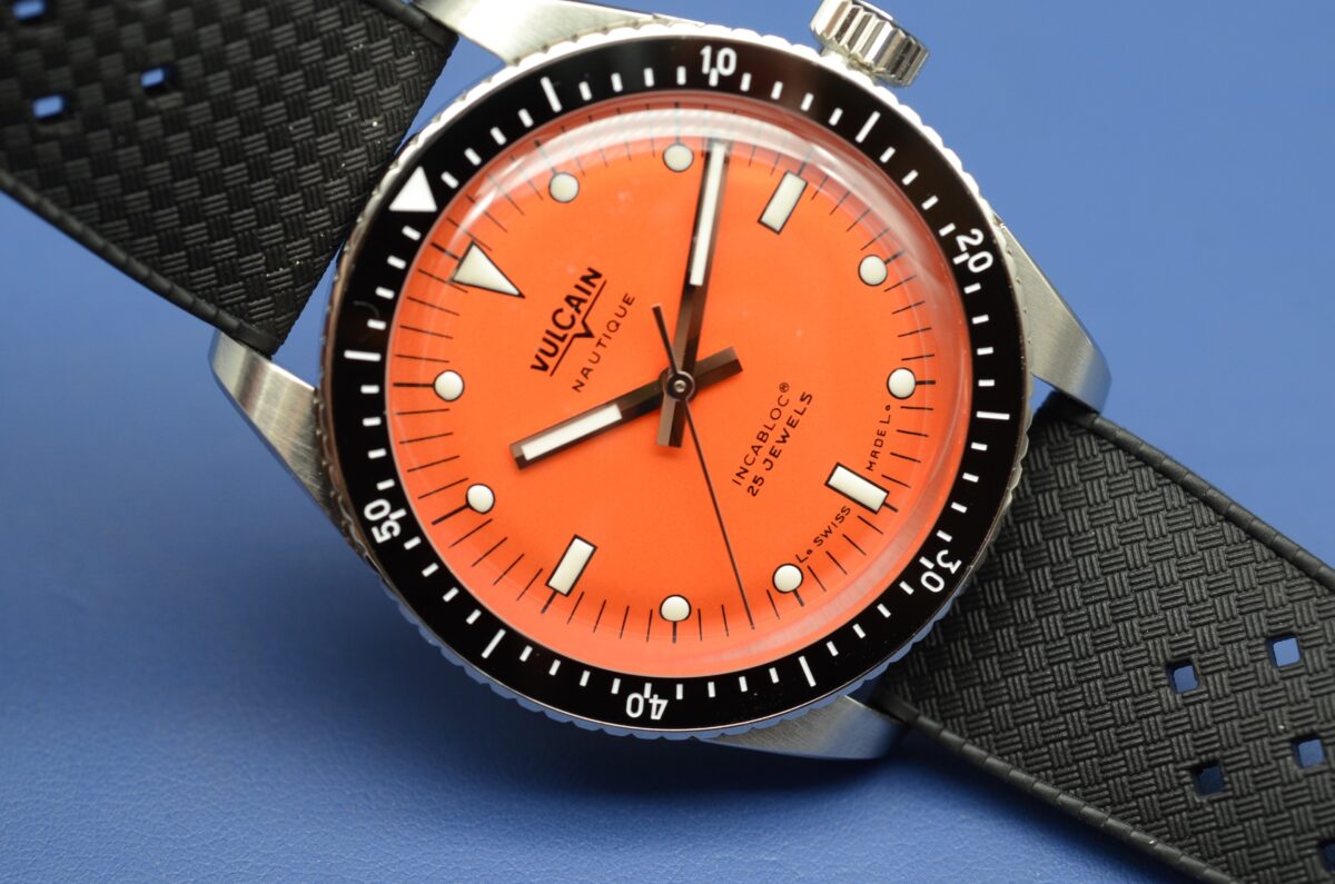 Vulcain Skindiver Nautic Orange