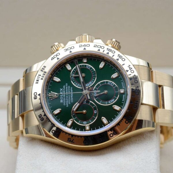 Rolex Daytona OR Jaune Cadran Vert - 116508