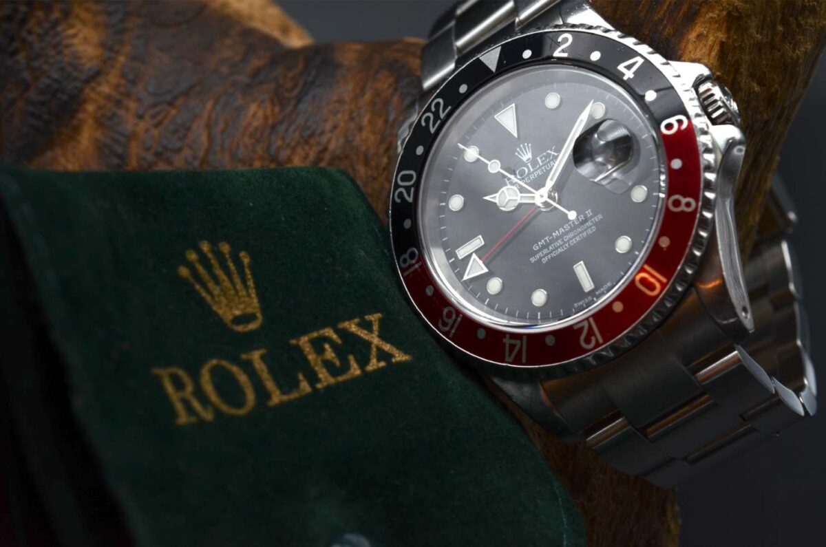 Rolex GMT MASTER II coca