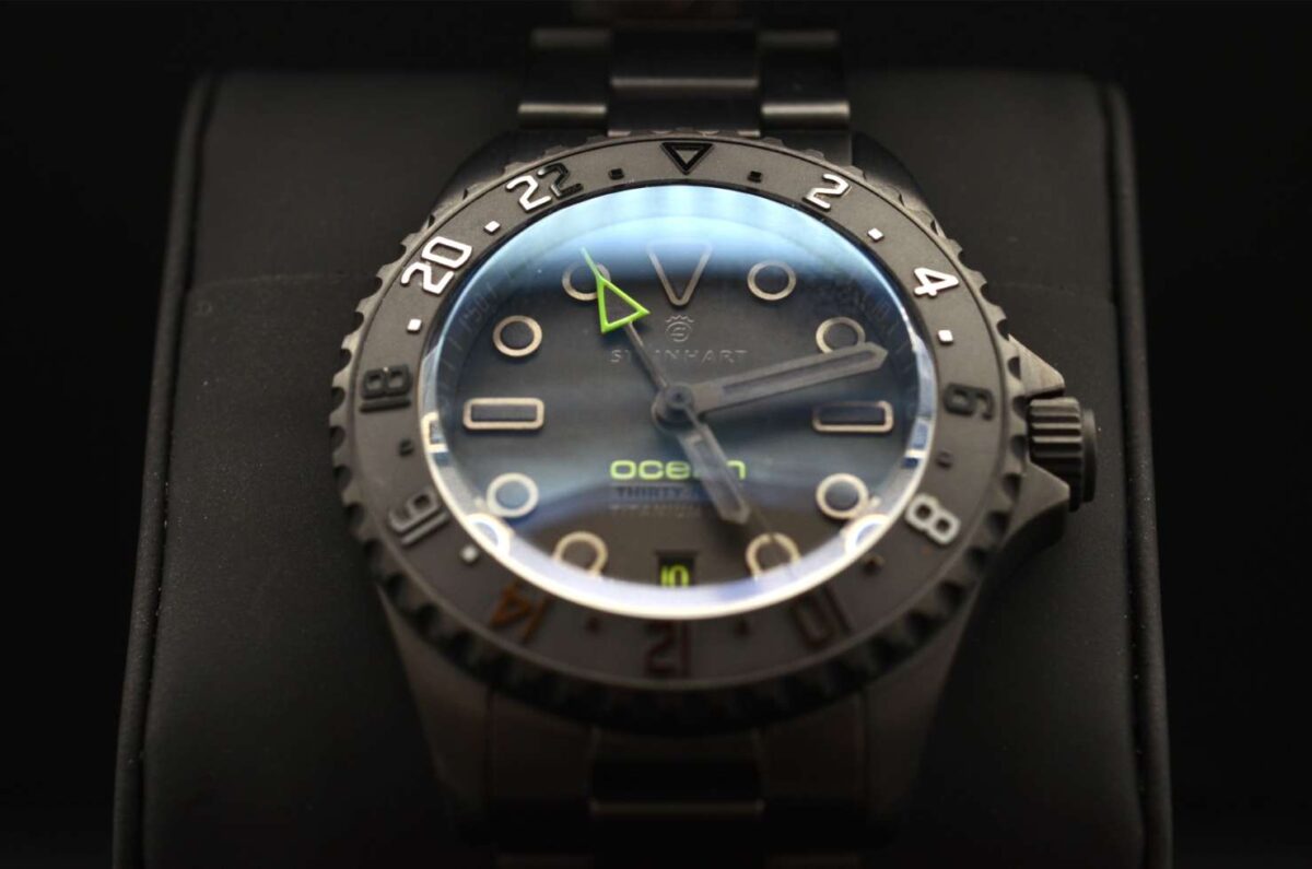 Steinhart Océan 39 Titanium GMT phantom green