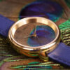 Montre en bois D.W.Y.T -Plume Gold – Image 3