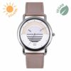Montre en bois D.W.Y.T - SUNRISE Solaire