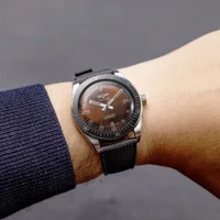 Vulcain Skindiver Nautic Marron