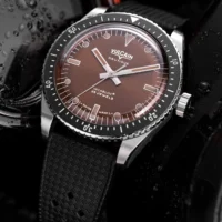 Vulcain Skindiver Nautic Marron