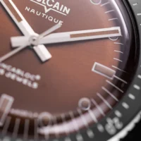 Vulcain Skindiver Nautic Marron