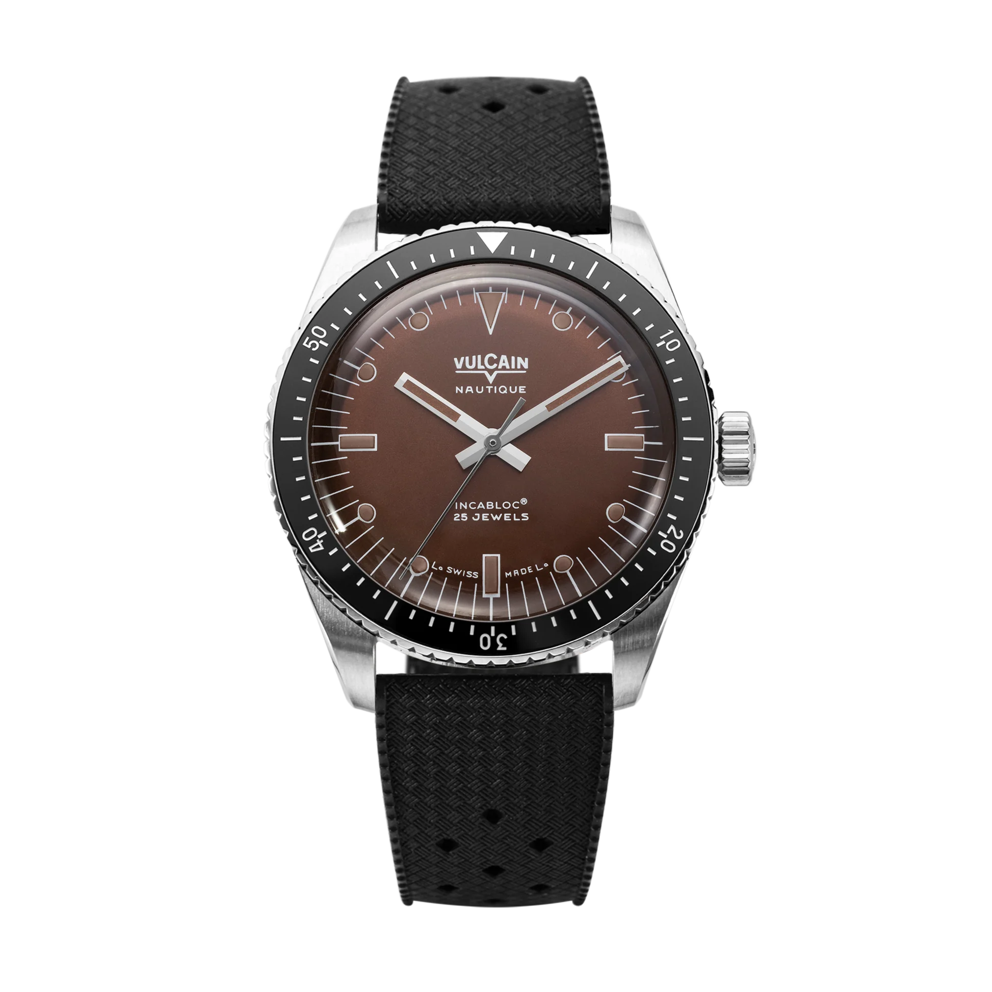 Vulcain Skindiver Nautic Marron Vulcain Skindiver Nautic Marron