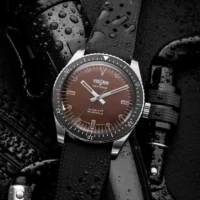 Vulcain Skindiver Nautic Marron