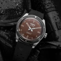 Vulcain Skindiver Nautic Marron