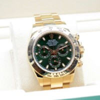 Rolex Daytona OR Jaune Cadran Vert - 116508