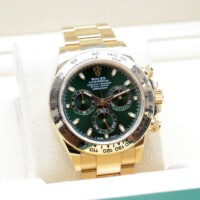Rolex Daytona OR Jaune Cadran Vert - 116508