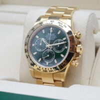 Rolex Daytona OR Jaune Cadran Vert - 116508