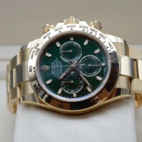 Rolex Daytona OR Jaune Cadran Vert - 116508