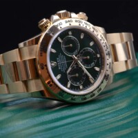 Rolex Daytona OR Jaune Cadran Vert - 116508