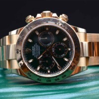 Rolex Daytona OR Jaune Cadran Vert - 116508