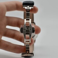 vulcain 50' s président classic chronograph bleu