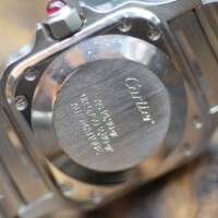 Cartier Santos Lady Red Dial - 0902