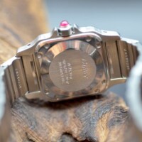 Cartier Santos Lady Red Dial - 0902