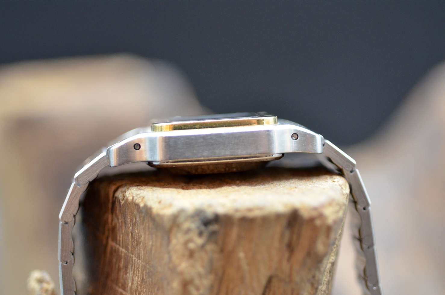 Cartier Santos Lady Red Dial - 0902