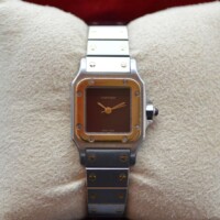 Cartier Santos Lady Red Dial - 0902