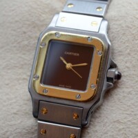 Cartier Santos Lady Red Dial - 0902