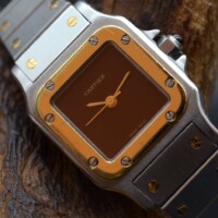 Cartier Santos Lady Red Dial - 0902