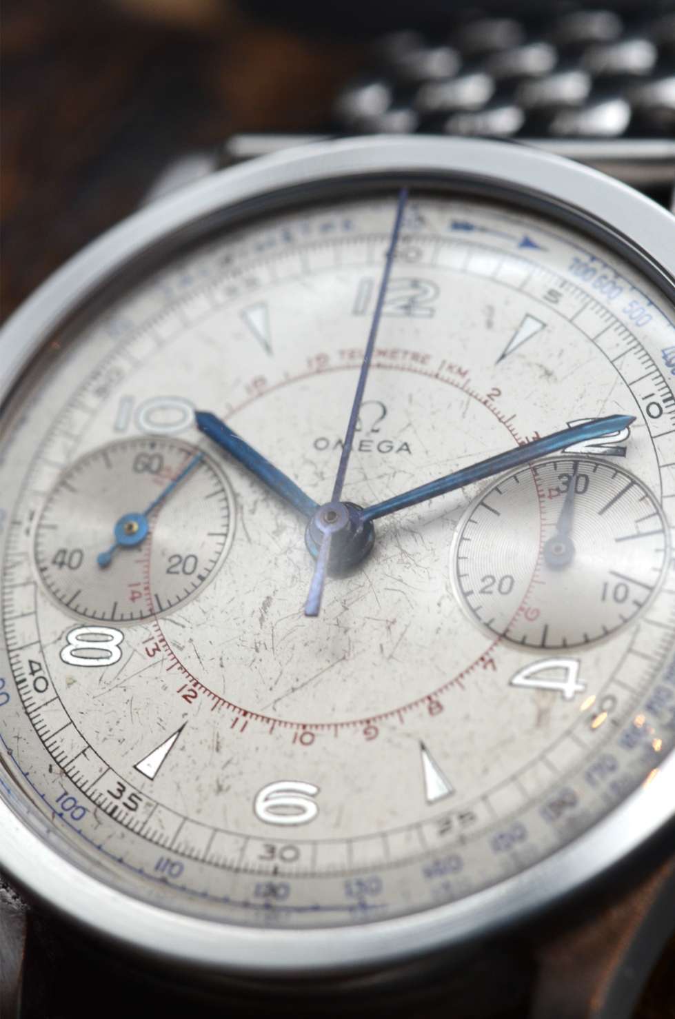 Omega CK 987 Chronograph Vintage cal. 33.3 monopusher