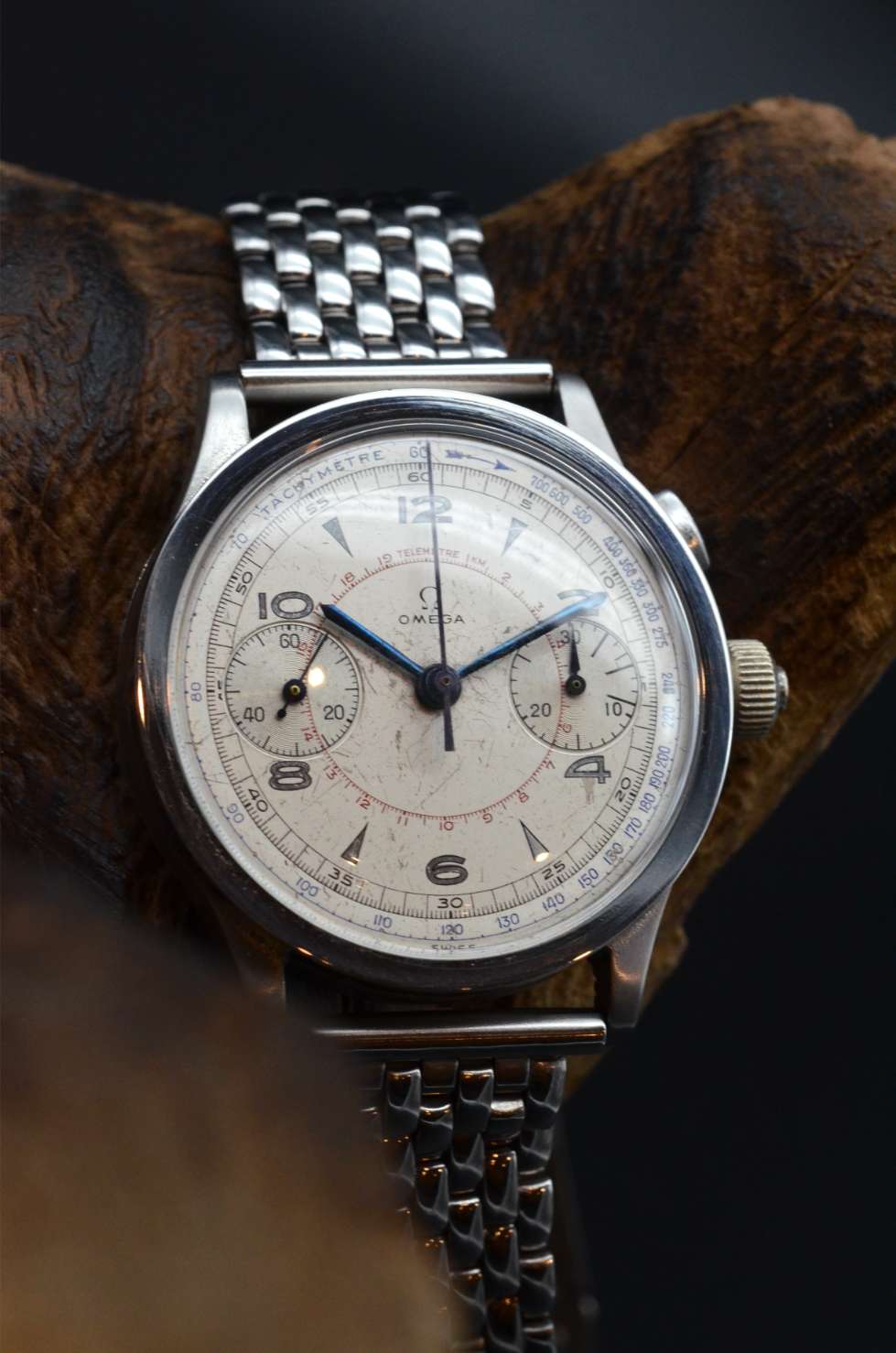 Omega CK 987 Chronograph Vintage cal. 33.3 monopusher