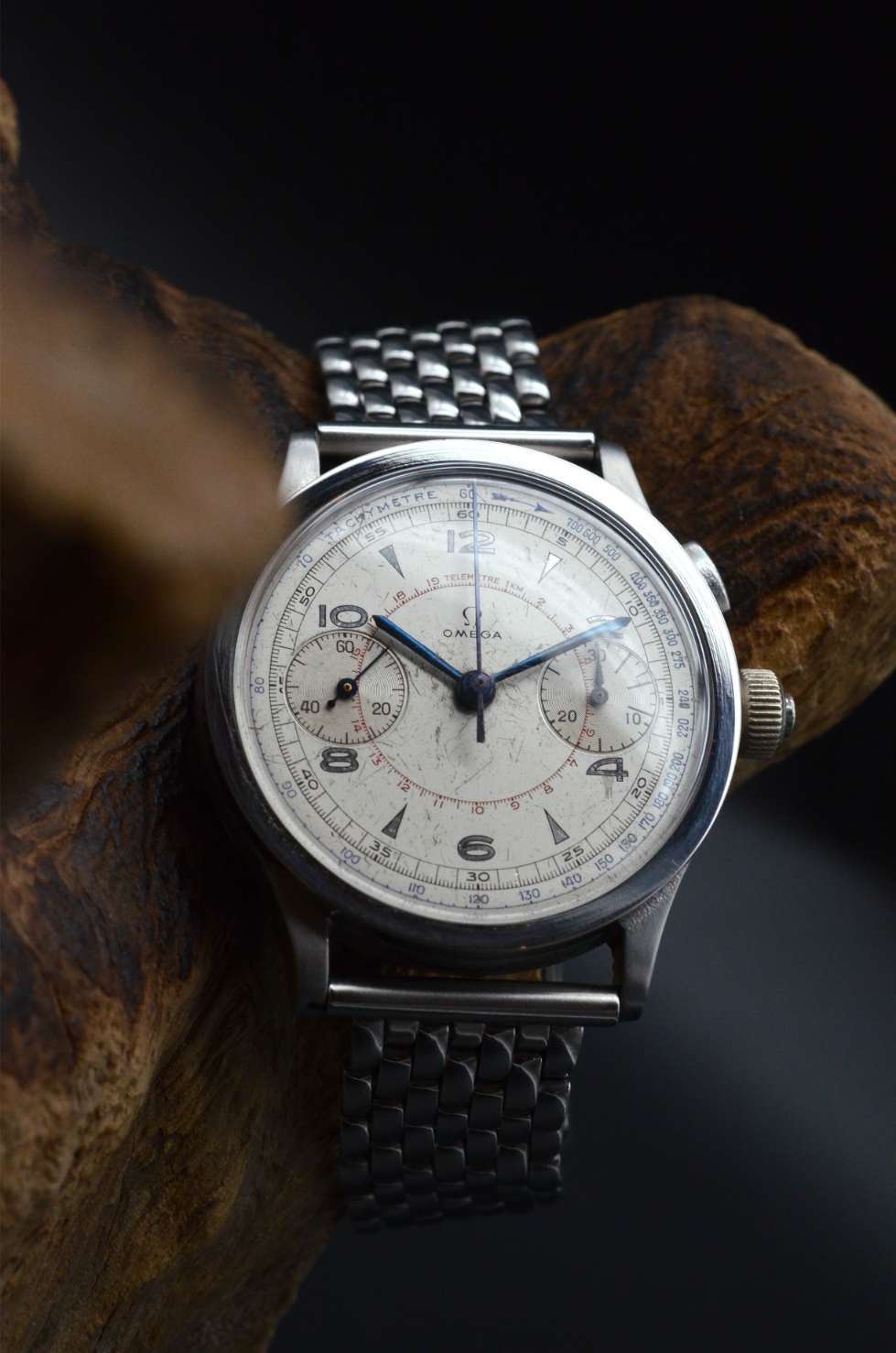 Omega CK 987 Chronograph Vintage cal. 33.3 monopusher