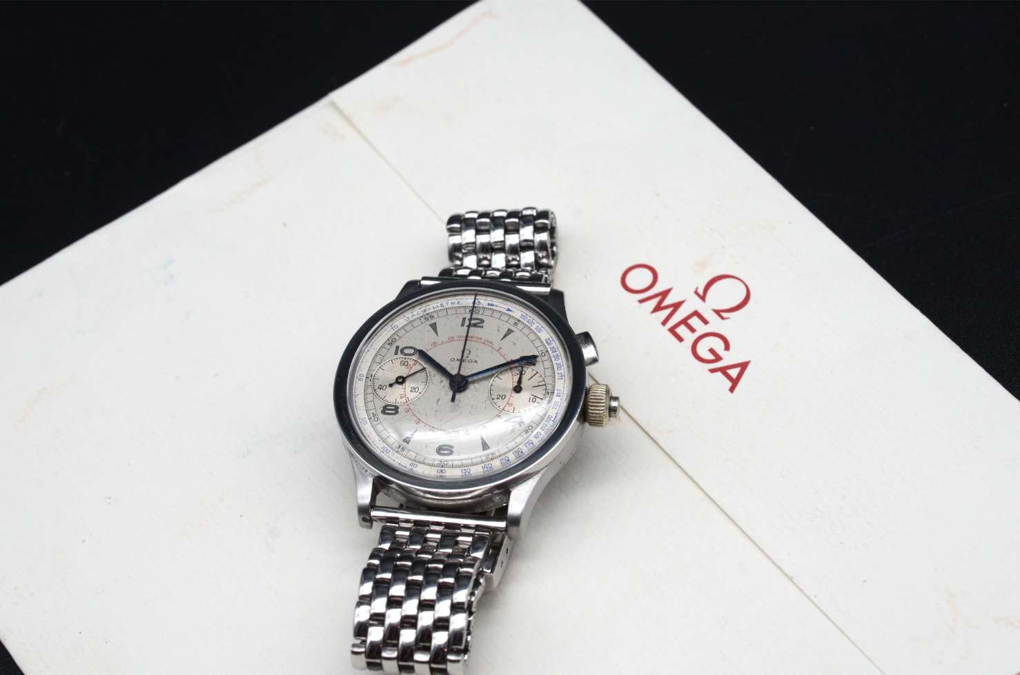 Omega CK 987 Chronograph Vintage cal. 33.3 monopusher Omega CK 987 Chronograph Vintage cal. 33.3 monopusher