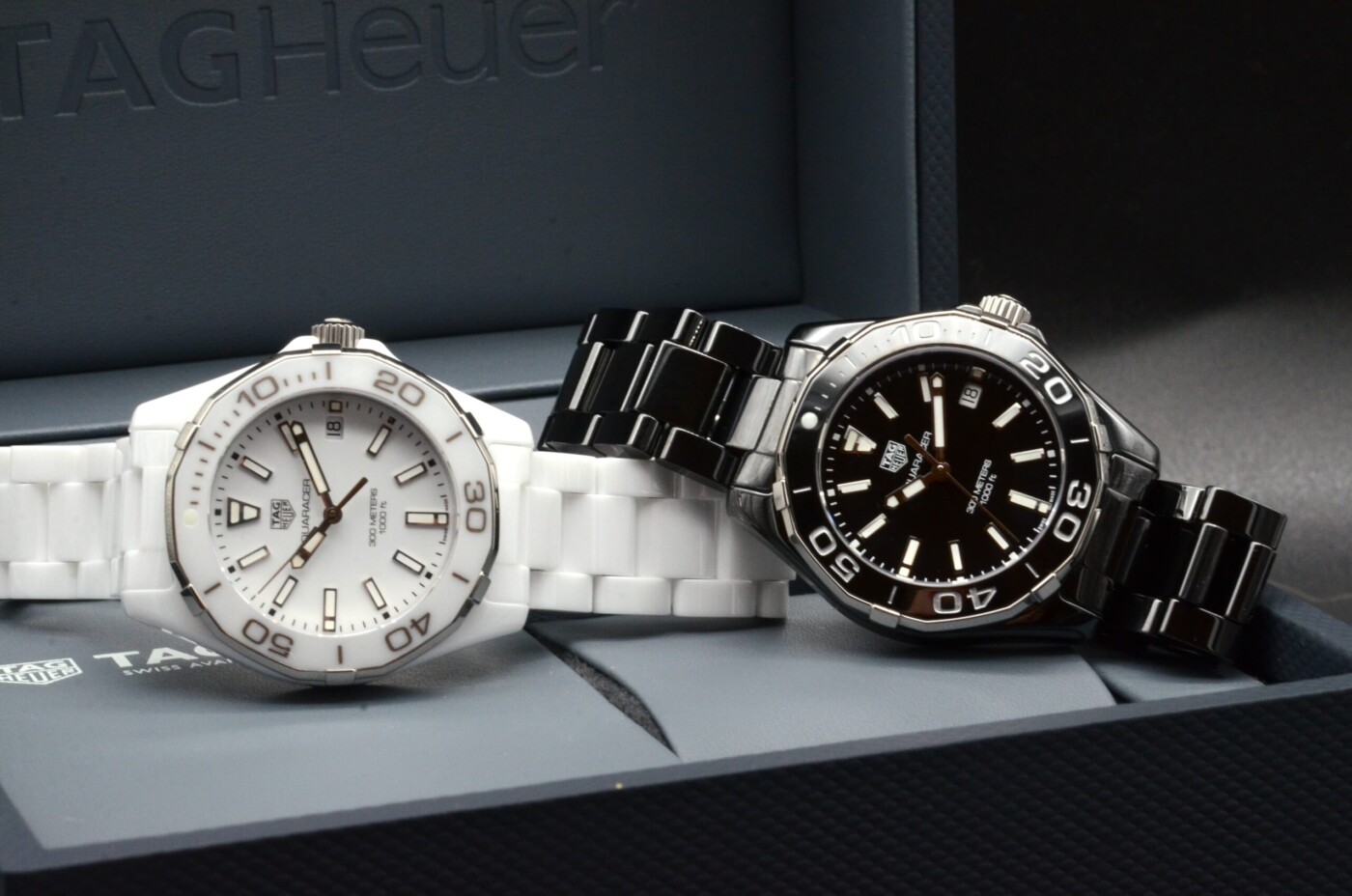 TAG Heuer Aquaracer Lady Blanc & noir