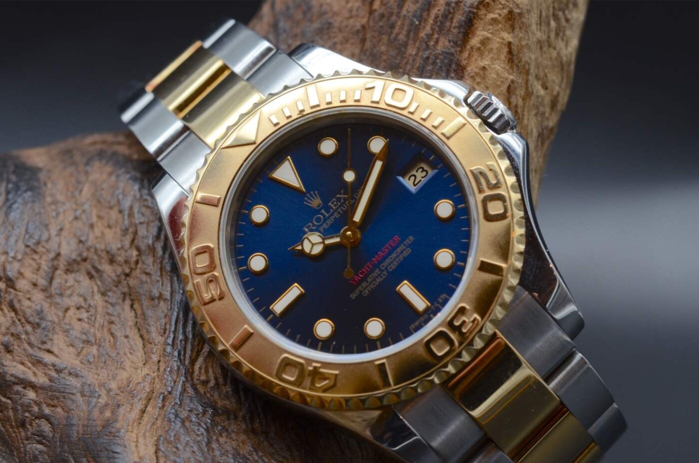 Rolex Yacht-master Or et Acier 68623