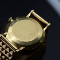 Baume & Mercier Or Jaune Vintage Cadran tapisserie - 35051