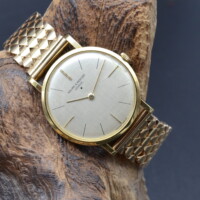 Baume & Mercier Or Jaune Vintage Cadran tapisserie - 35051