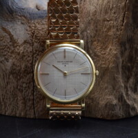 Baume & Mercier Or Jaune Vintage Cadran tapisserie - 35051