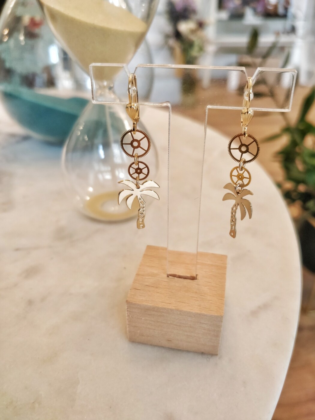 boucles-oreilles-palmier-pendante Boucles d’oreilles Palmier pendante