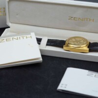 Zenith Tonneau El Primero Plaqué Or